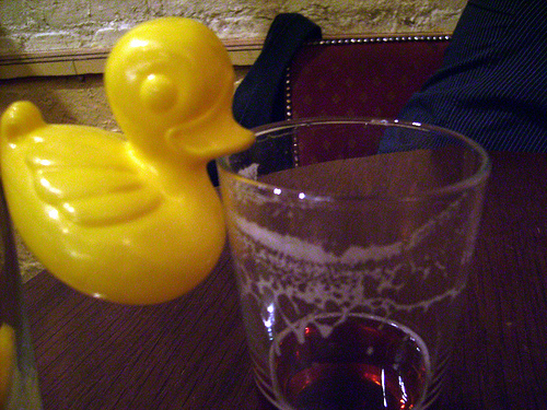 Duck Day 14 (20081014) - Mine's a (half) pint