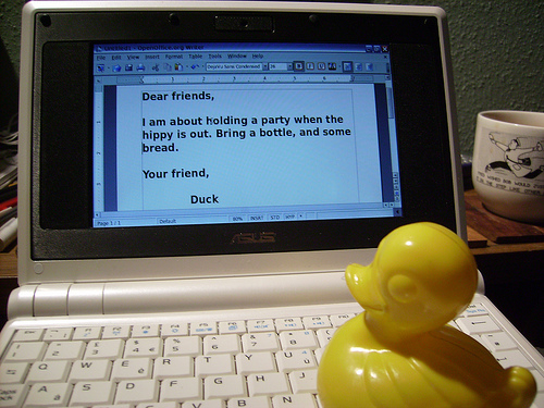 Duck Day 18 (20080118) - The invitation