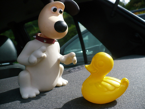 Duck Day 602 (25082010) - My friend nodding Grommet